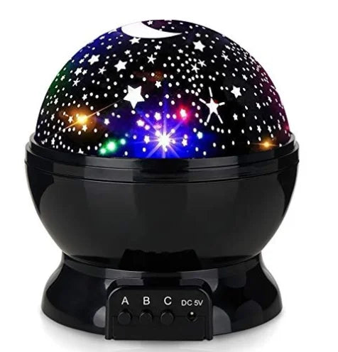 LED Galaxy Lamp 360° Rotating Nebula Effect