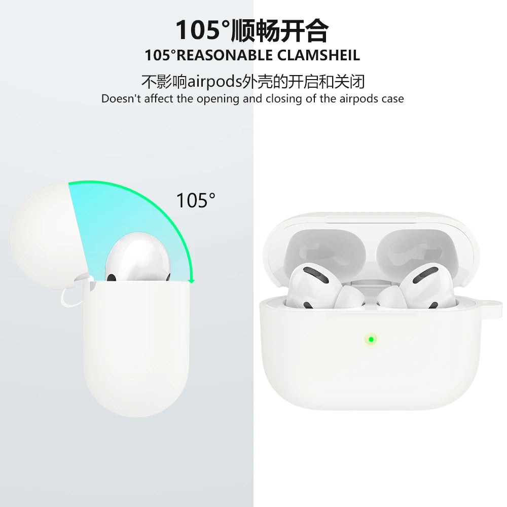 Case For Apple Airpods 3 Case earphone accessories wireless Bluetooth headset silicone Apple Air Pod 3 cover airpods3 case