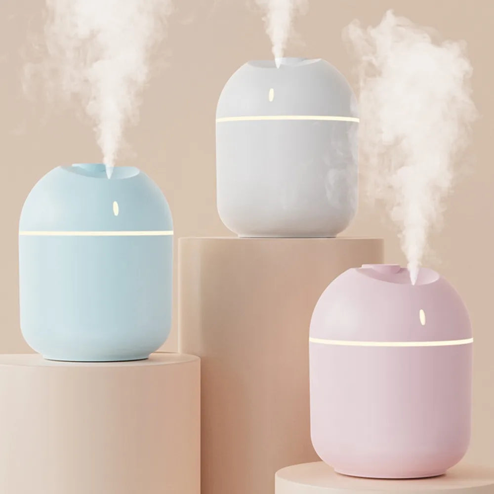Air Humidifier Cool Mist Aroma Diffuser LED Night Light power-off protect