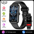 LIGE Fashion Full Touch Screen Smart Watch Women Call Reminder Women's Bracelet 100+ Sports Mode Heart Rate Monitor Smartwatch