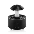 Room Umbrella Shape Aromatherapy Humidifiers 300ml Ultrasonic Rotating Water Rain Drop Aroma Diffuser With Remote