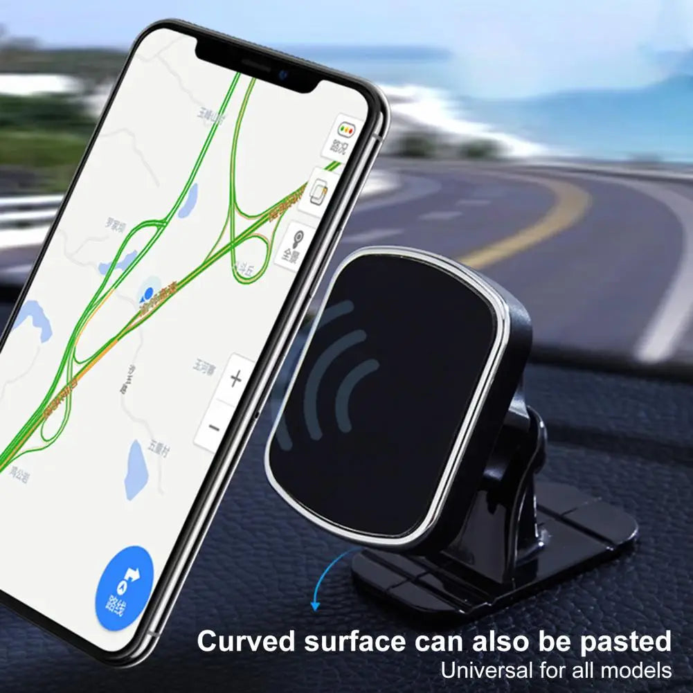 Car Phone Mount Highly Compatible  Magnetic Mount Car Phone Holder for Vehicle