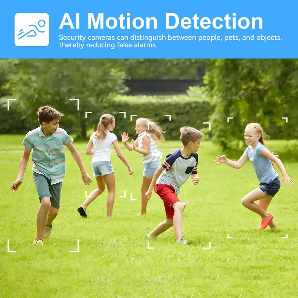 5MP 4G Solar Security Camera 2K HD Wireless Outdoor Color Night Vision Battery Powered Support PIR Waterproof Two-Way Audio
