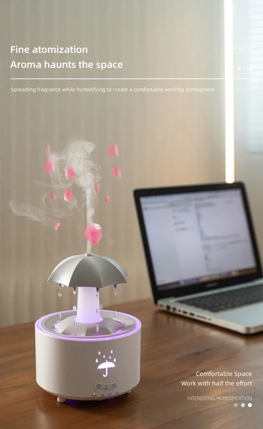 UFO Umbrella Essential Oils Diffuser  Humidifier