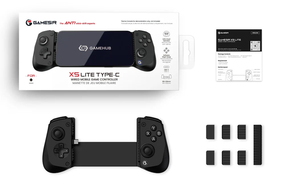 GameSir X5 Lite Mobile Gaming Controller Phone Gamepads