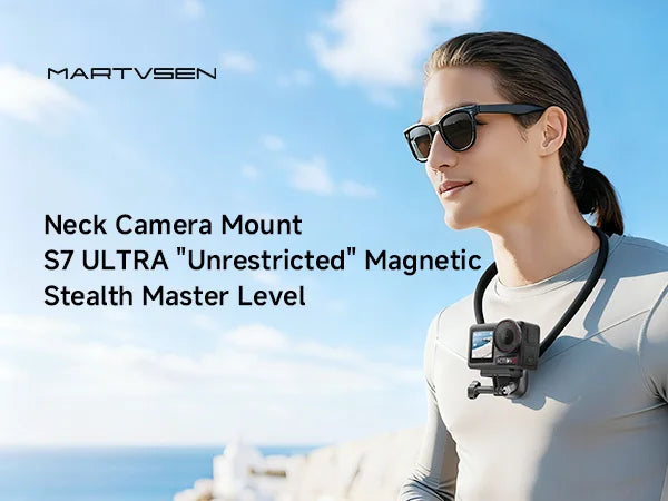 Neck Phone Holder for Recording - POV/Vlog Phone Holder, Hands Free