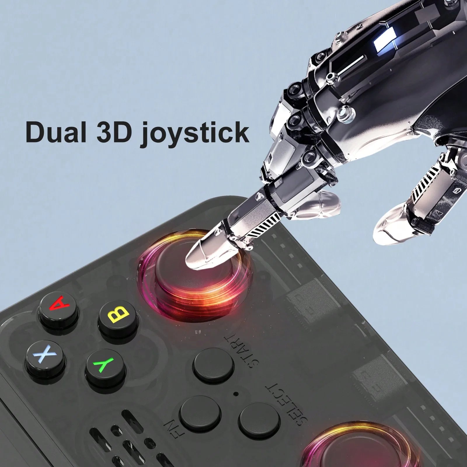 R36S Retro Handheld Game Console Linux System 3.5-inch IPS Screen 64G/128G 20000+ Games Portable Pocket Game Console