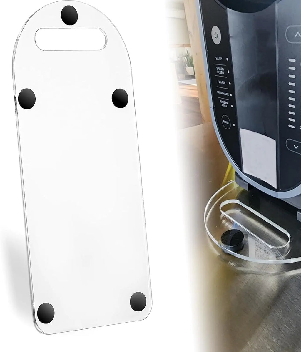 Slider Mat for Ninja SLUSHi FS301, Acrylic Sliding Pad Compatible with Keurig, Ninja Coffee Maker etc .