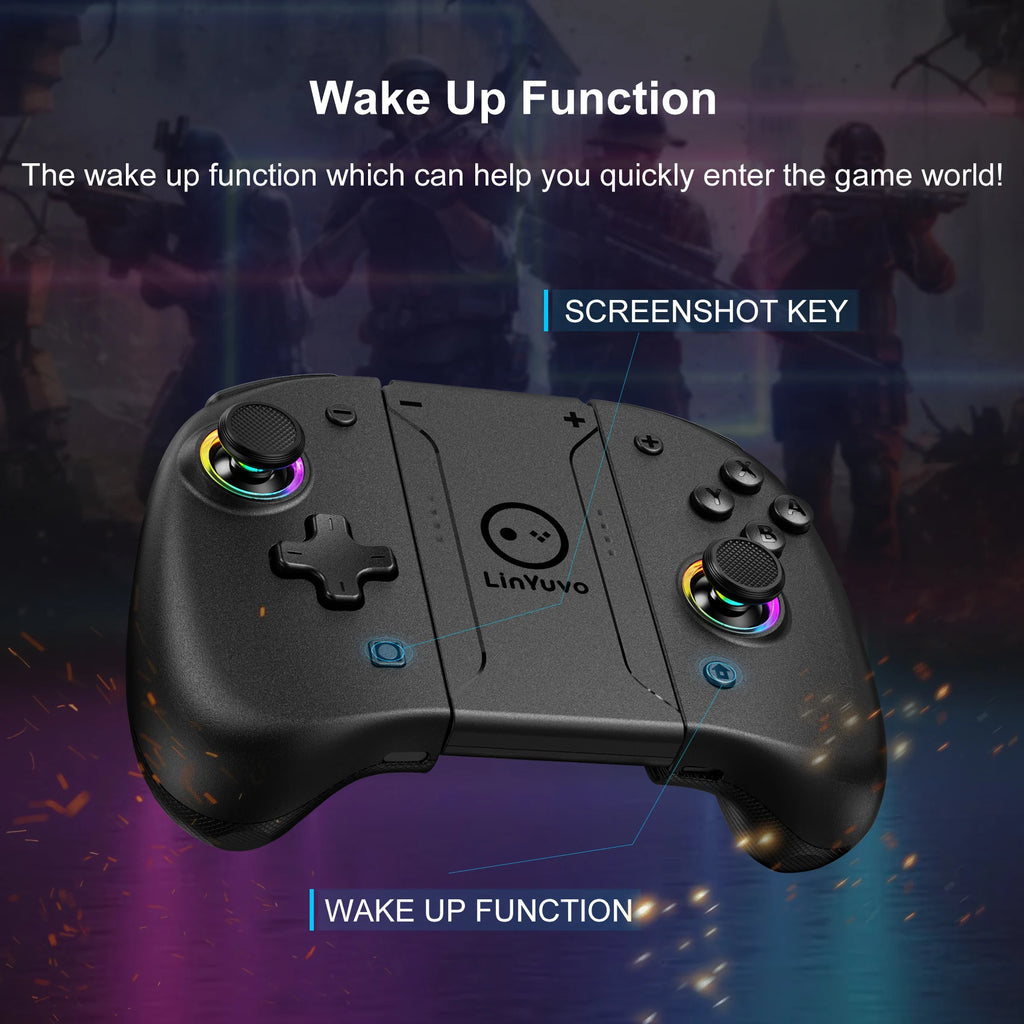 Bluetooth Controller For Nintendo Switch & OLED & Lite