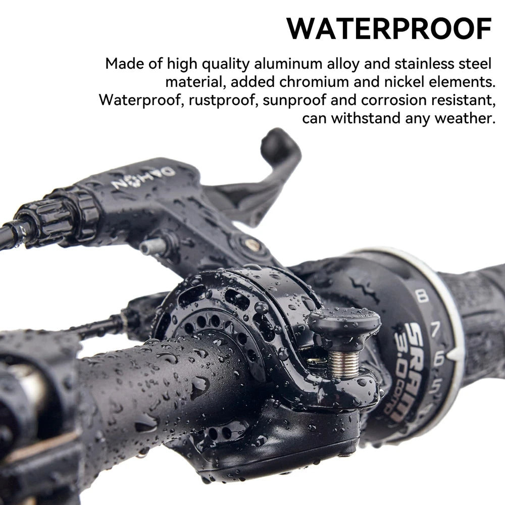 For AirTag Protective Holder Bicycle Bell Hidden Waterproof for Air tag Case Mountain Bike Suitable for 22-31.8mm Handlebars