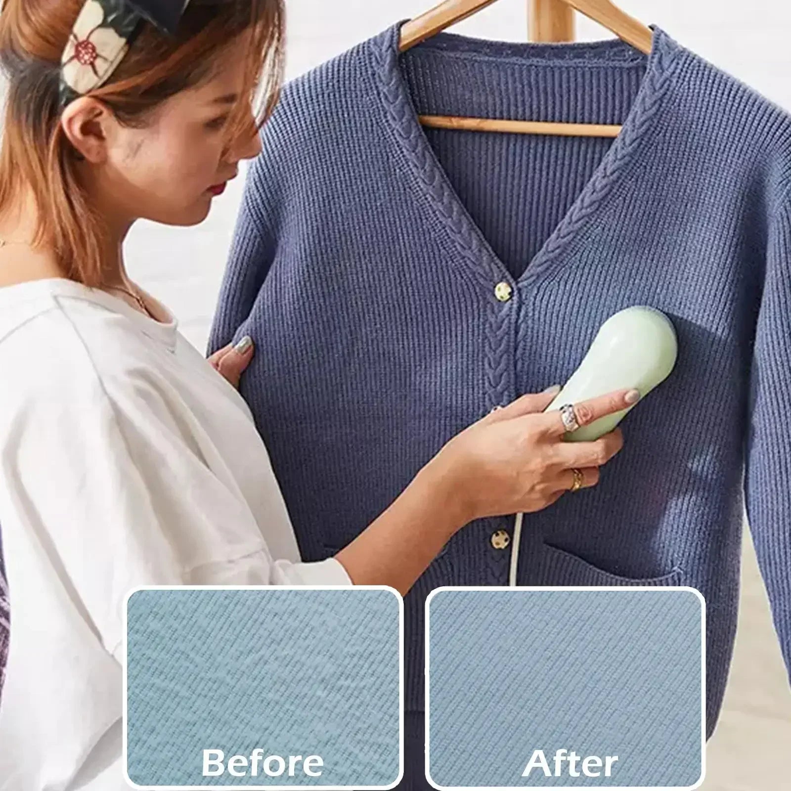 Electric Lint Remover for Clothes,Portable Pet Hair Remover,Efficient Cat Dog Hair Cleaning Brush Roller forClothing and HomeUse