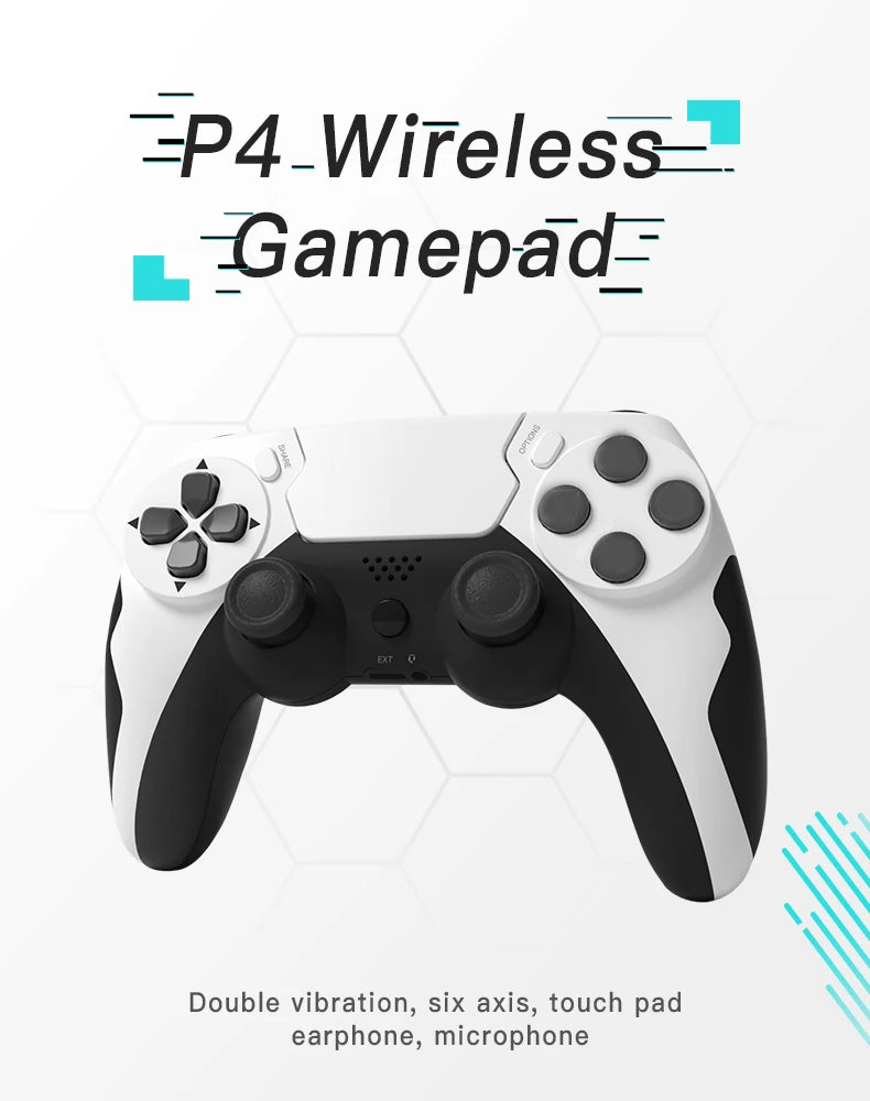 Wireless Controller For PS4/PS3 For Playsatation 4 PC with Touch Pad
