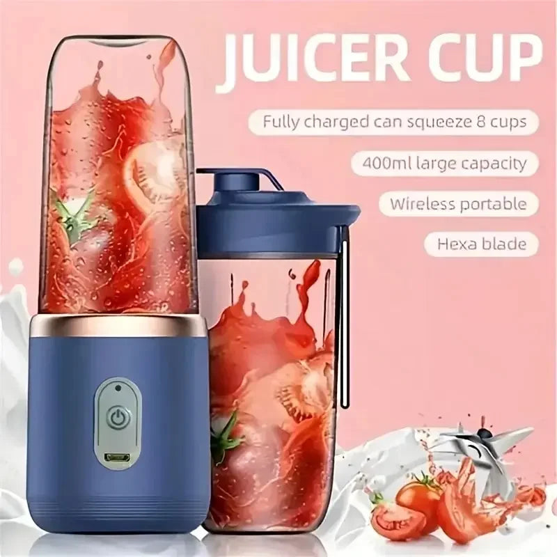 Portable Blender Bottle Electric Fresh Juice Smoothie Blender