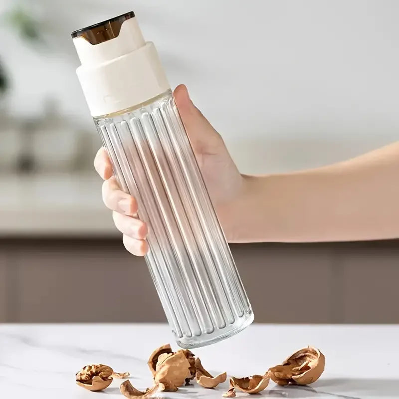 1pcs Automatic Open-Close Oil Bottle Leak-Proof Convenient Pouring Oil Bottle Household Kitchen Oil Jug Kitchen Utensil