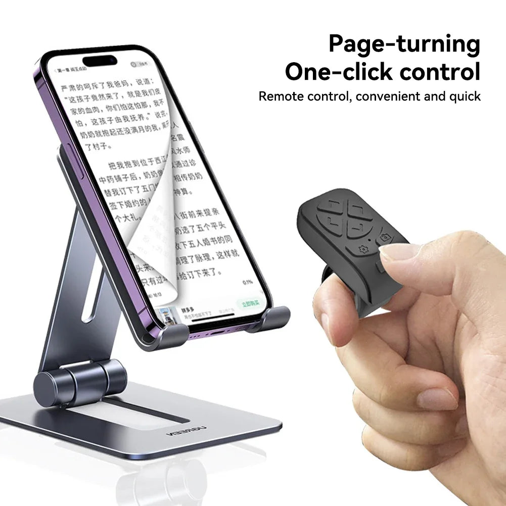 Bluetooth Remote Control 7 Buttons Scrolling Finger Phone Video Control Selfie Stick Automatic Page Fingertip Camera Controller
