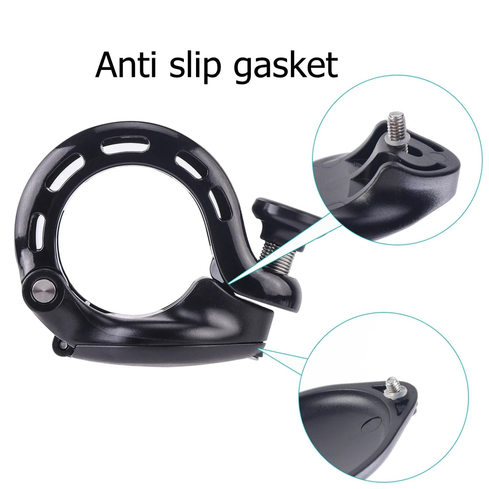 For AirTag Protective Holder Bicycle Bell Hidden Waterproof for Air tag Case Mountain Bike Suitable for 22-31.8mm Handlebars