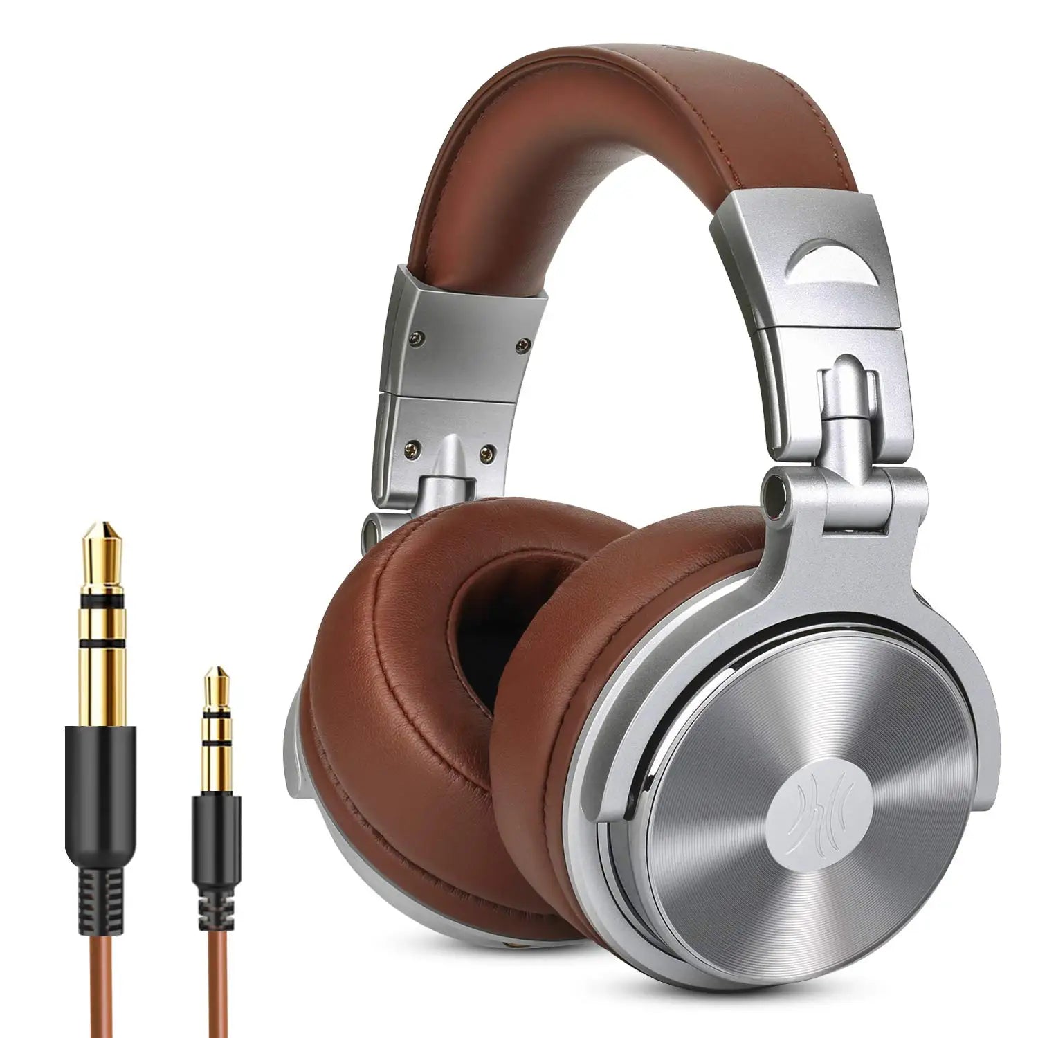 Professional Studio DJ Headphones With Microphone Over Ear