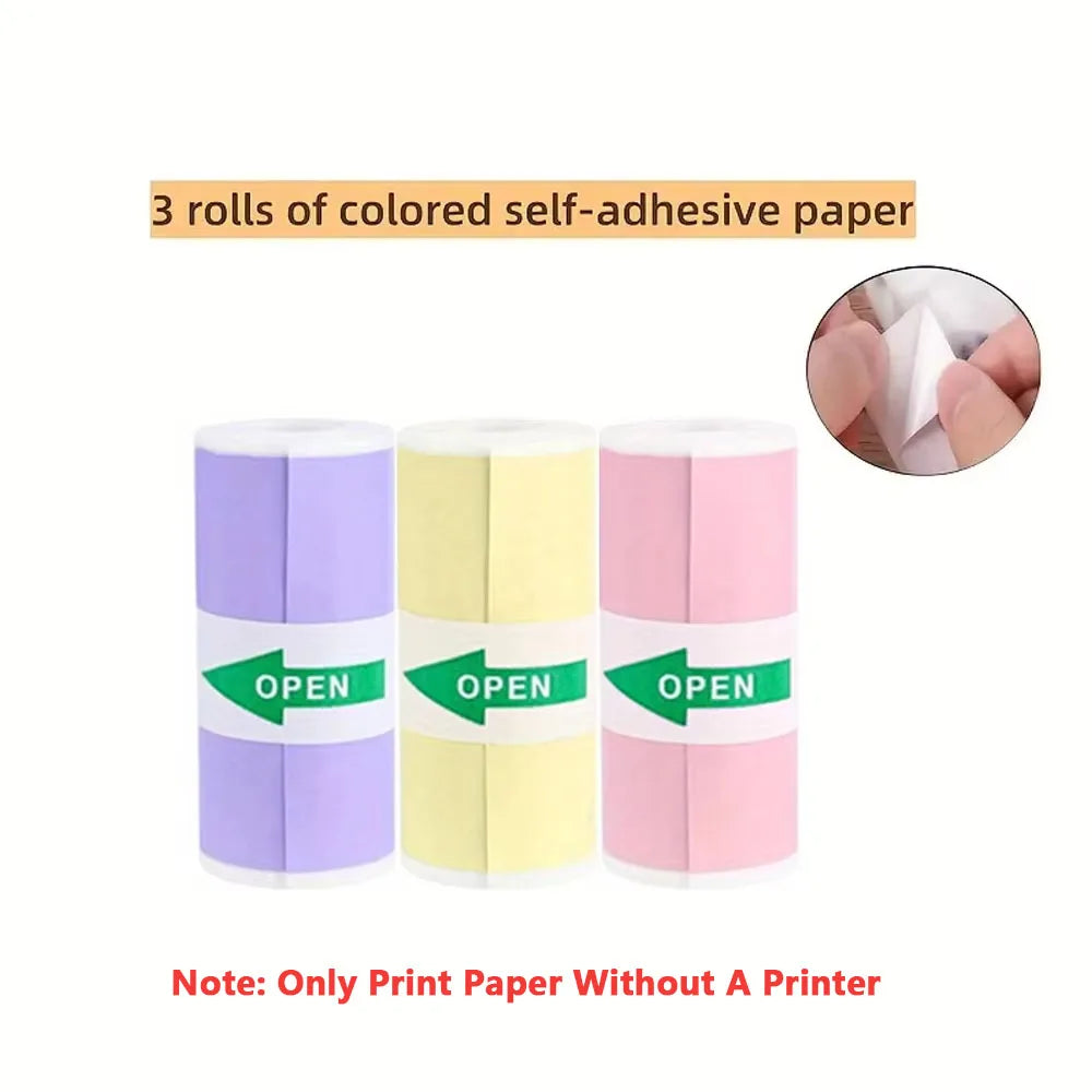 Mini Printer  Portable Thermal Printer HD Pocket Photo Printer With IOS & Android Wireless Photo Printing Tags For Gifts/Home