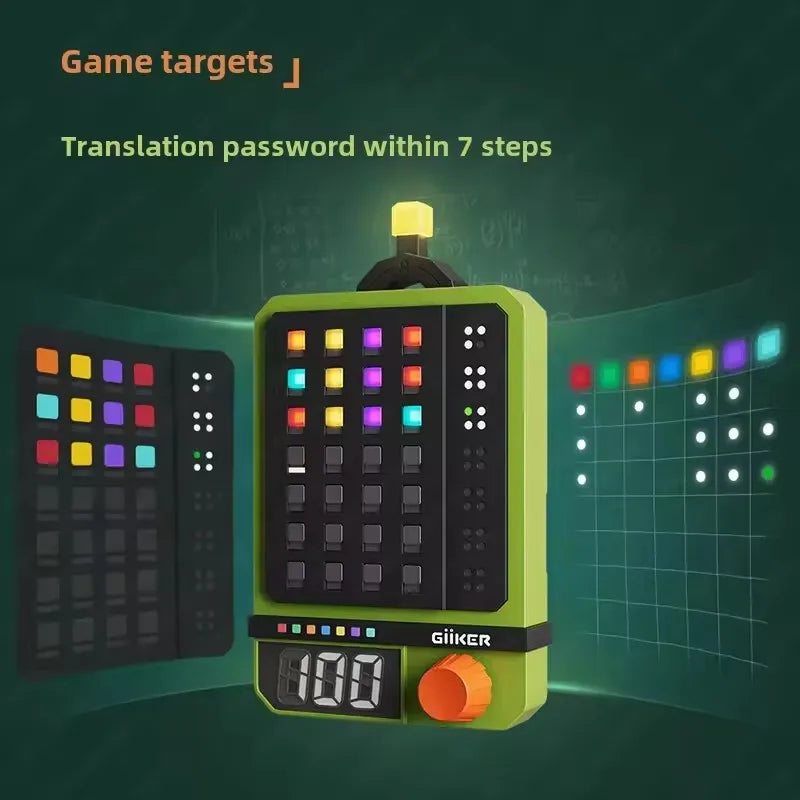 English Version Giiker Super Decoder Machine Board Game Logical Thinking Reasoning Children Game Birthday Gift 600+ Levels