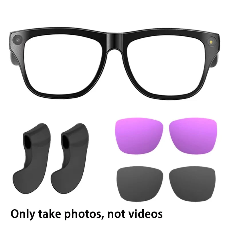 Xiaomi Bluetooth Call Cam Glasses 12MP Video Recording While 8K AI Translating Wifi Transmission Smart Glasses New AI Eyeglasses