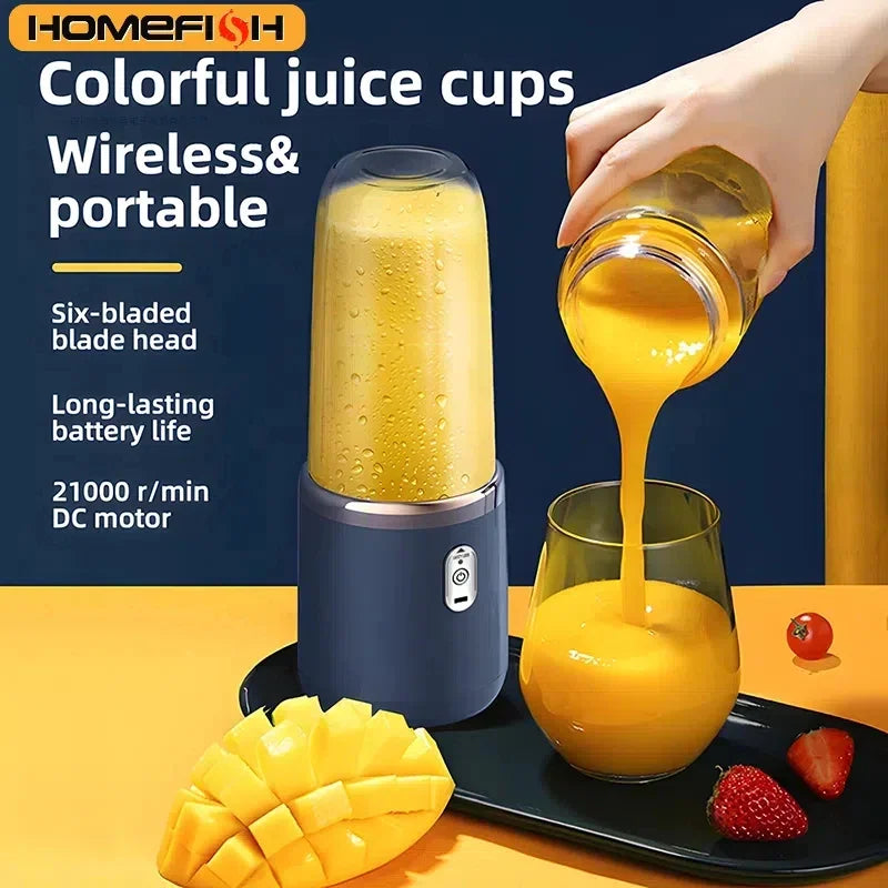 Portable Blender Bottle Electric Fresh Juice Smoothie Blender