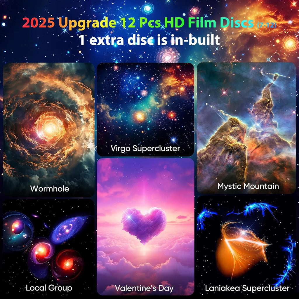 Galaxy Projector Pro 360° Starry Night Light