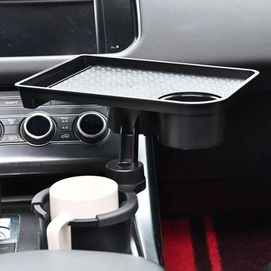 Universal Car Cup Holder Tray Adjustable Dual Cup Holder Auto