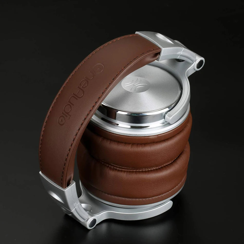 Professional Studio DJ Headphones With Microphone Over Ear