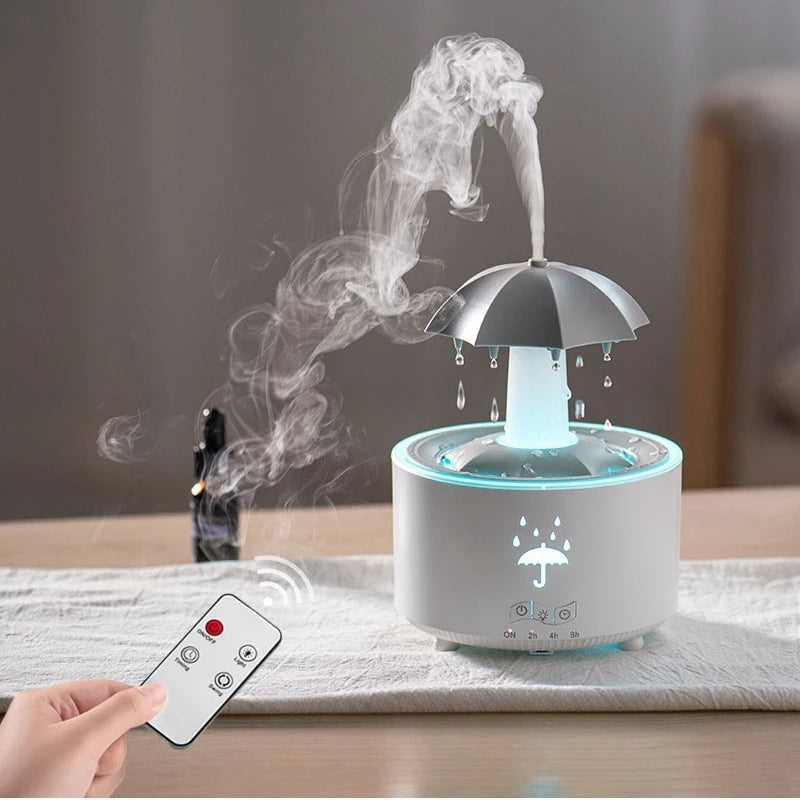 Room Umbrella Humidifiers Rotating Water Rain
