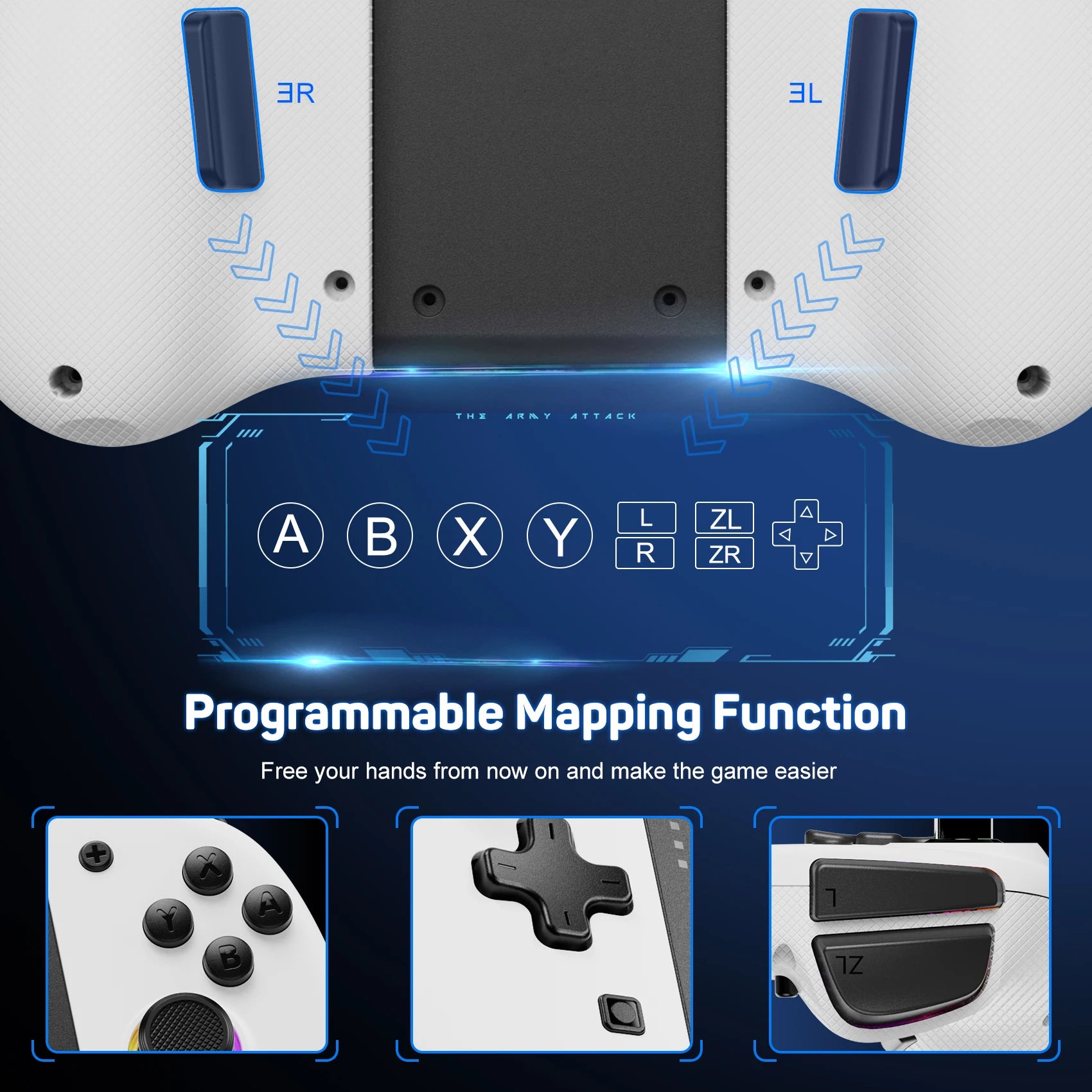 Bluetooth Controller For Nintendo Switch & OLED & Lite
