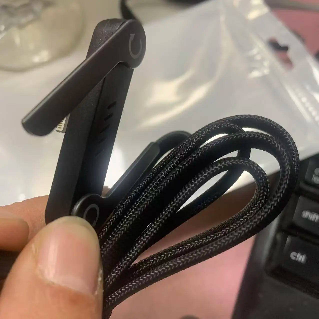 USB Type C Flat Charger Charging Cable C Kick Cable Stand Invisible Support Foldable Phone Holder 240W Charge Bracket For iPhone