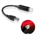 LED Car Roof Star Night Light Projector Atmosphere Galaxy Lamp USB Decorative Adjustable for Auto Roof Room Ceiling Decor