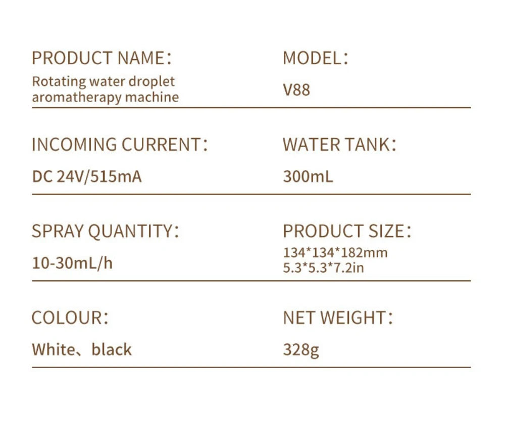 UFO Umbrella Essential Oils Diffuser  Humidifier