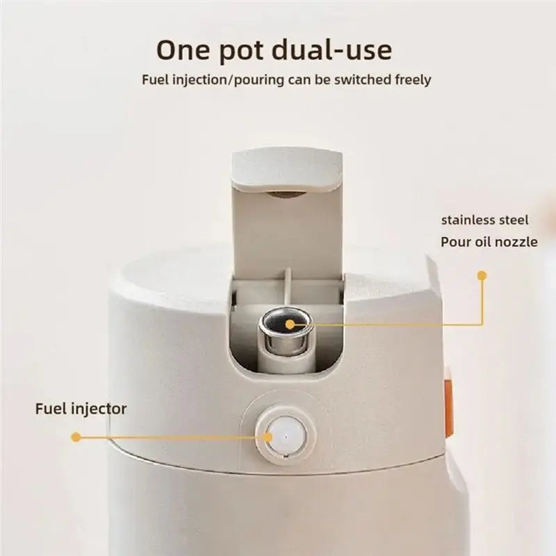 AA81-Oil Bottle For Cooking - Glass Olive Oil Sprayer And Pourer, Ideal For Grilling, Baking, And Salad Dressing