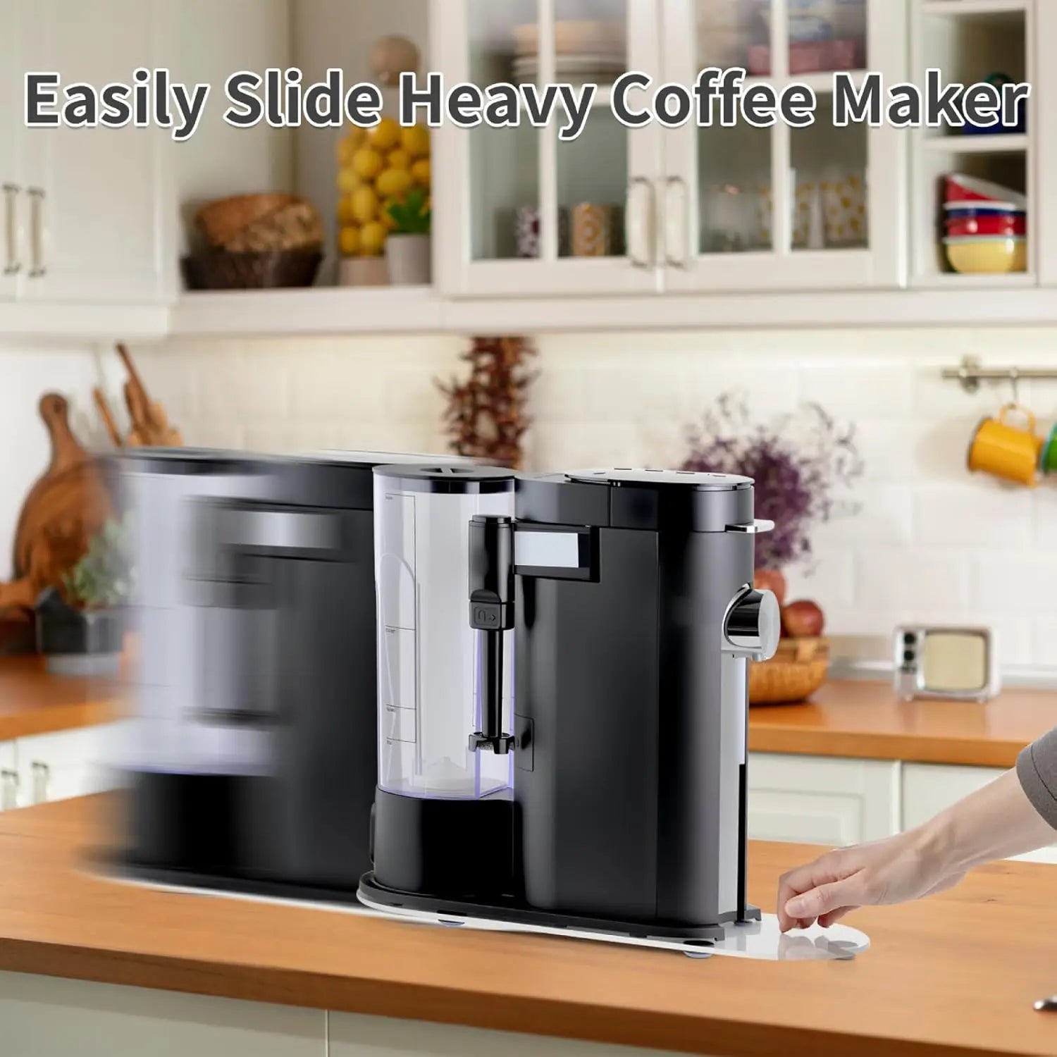 Slider Mat for Ninja SLUSHi FS301, Acrylic Sliding Pad Compatible with Keurig, Ninja Coffee Maker etc .