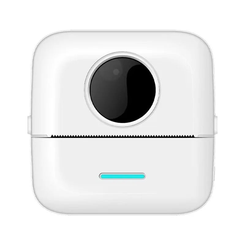 Mini Portable Thermal Printer Wireless Pocket Photo Label Printer for Home Office Daily Learning Use