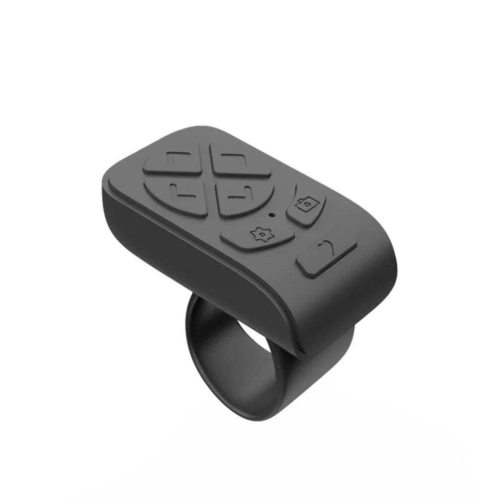 Bluetooth Remote Control 7 Buttons Scrolling Finger Phone Video Control Selfie Stick Automatic Page Fingertip Camera Controller