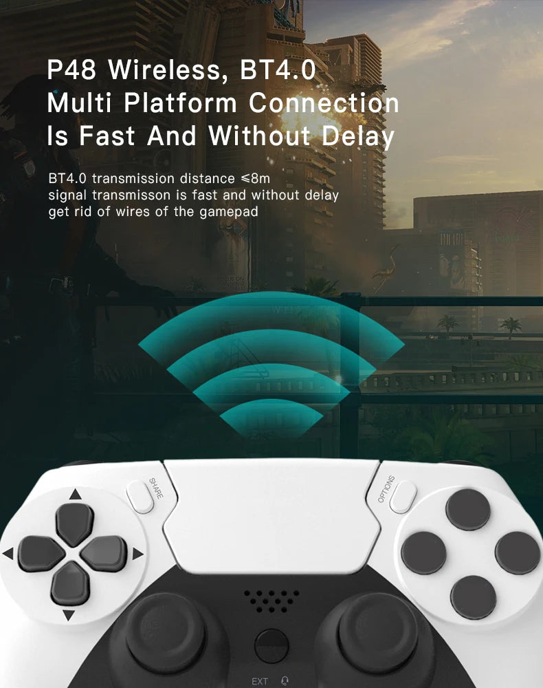 Wireless Controller For PS4/PS3 For Playsatation 4 PC with Touch Pad