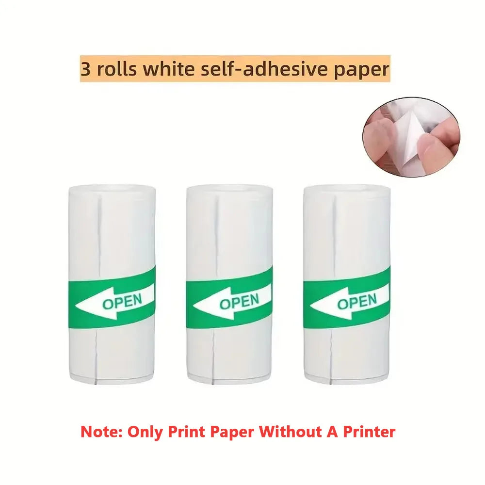 Mini Printer  Portable Thermal Printer HD Pocket Photo Printer With IOS & Android Wireless Photo Printing Tags For Gifts/Home