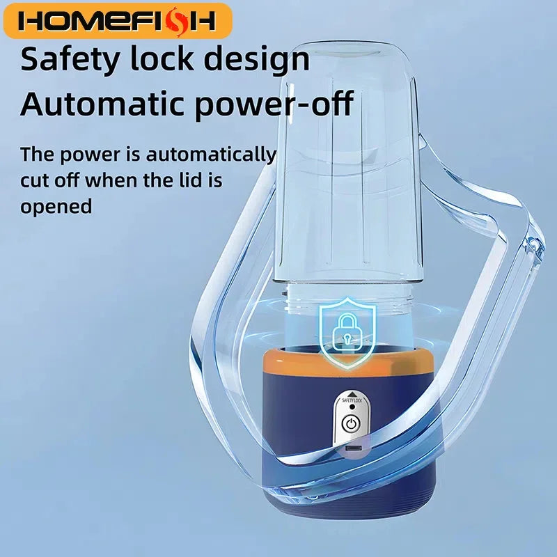 Portable Blender Bottle Electric Fresh Juice Smoothie Blender