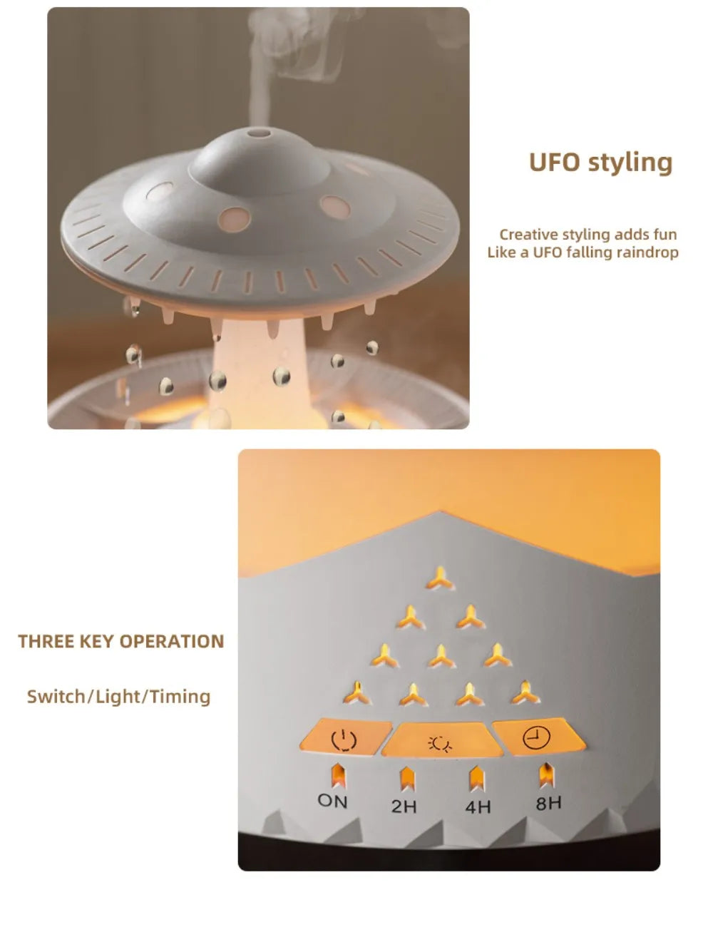 UFO Umbrella Essential Oils Diffuser  Humidifier