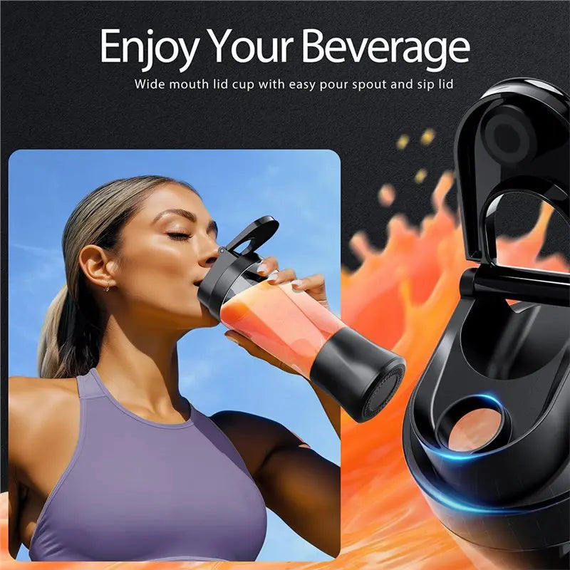 Portable Blender Cordless Rechargeable Mini Smoothie Maker