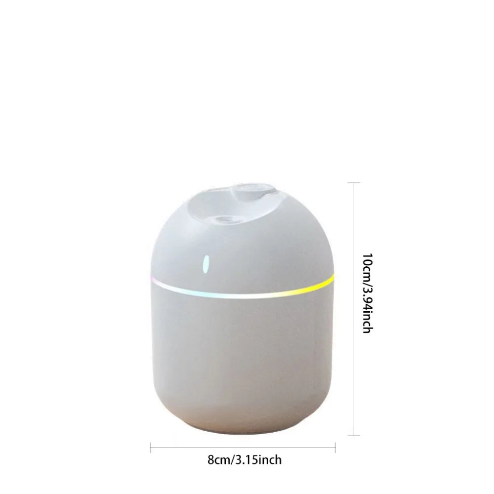 Air Humidifier Cool Mist Aroma Diffuser LED Night Light power-off protect