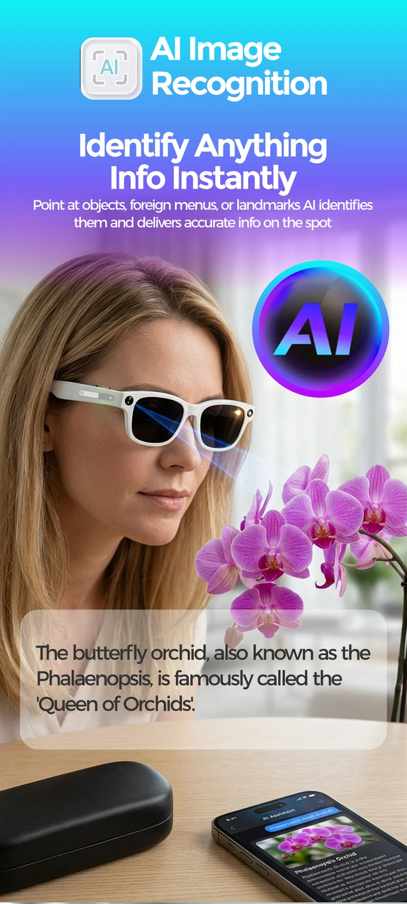 Xiaomi Bluetooth Call Cam Glasses 12MP Video Recording While 8K AI Translating Wifi Transmission Smart Glasses New AI Eyeglasses