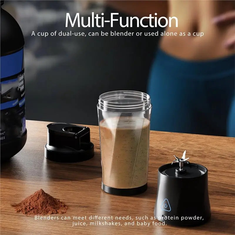 Portable Blender Cordless Rechargeable Mini Smoothie Maker