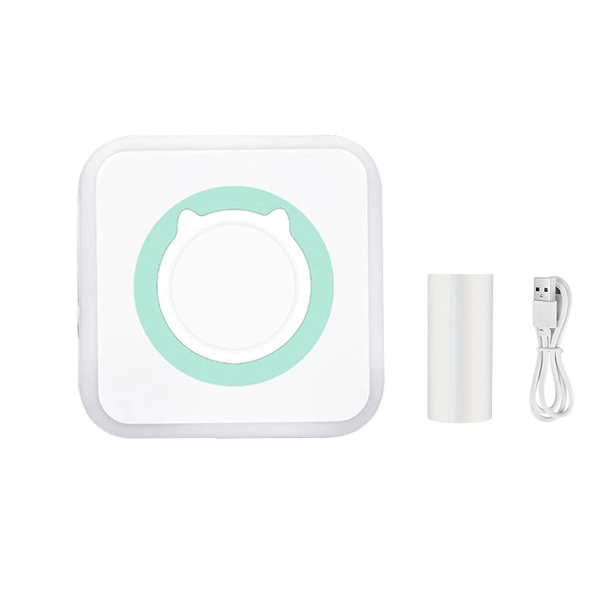 Mini Printer for IPhone and Android, Wireless Mini Photo Printer Label Printer, Portable BT Mini Thermal Printer Print Labels