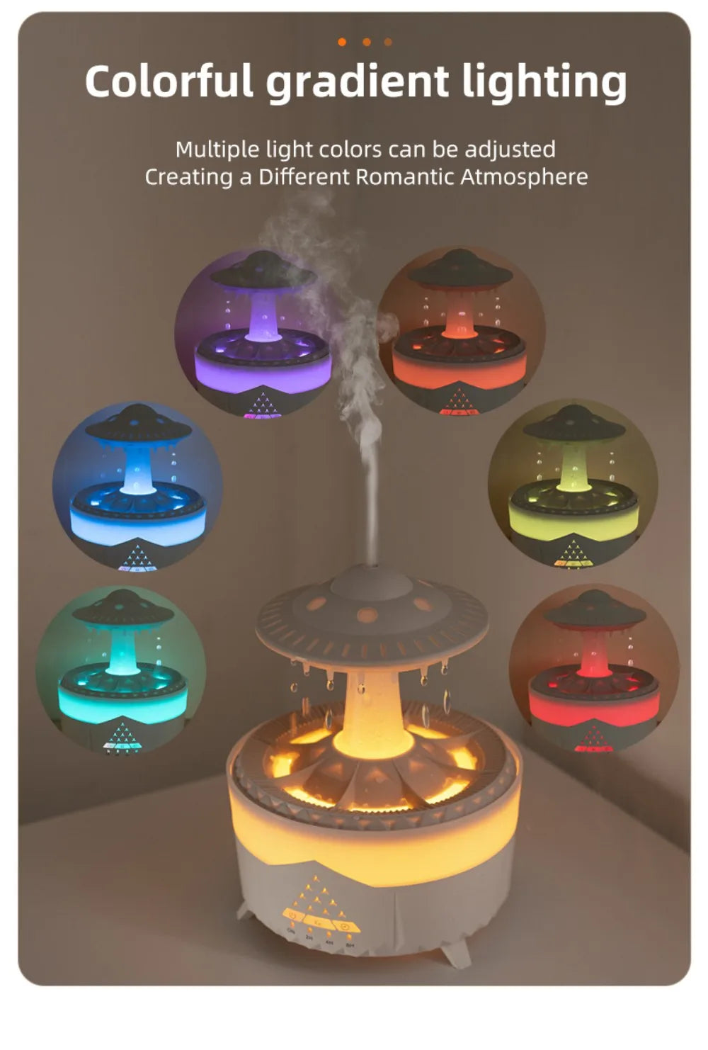 UFO Umbrella Essential Oils Diffuser  Humidifier